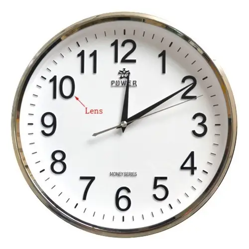 Spy WIFI Wall Clock Camera